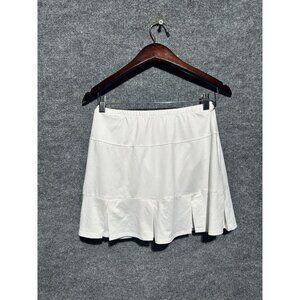Tail Skort Womens Small White Athletic Golf Tennis Pull-On Pleated Hem Skirt